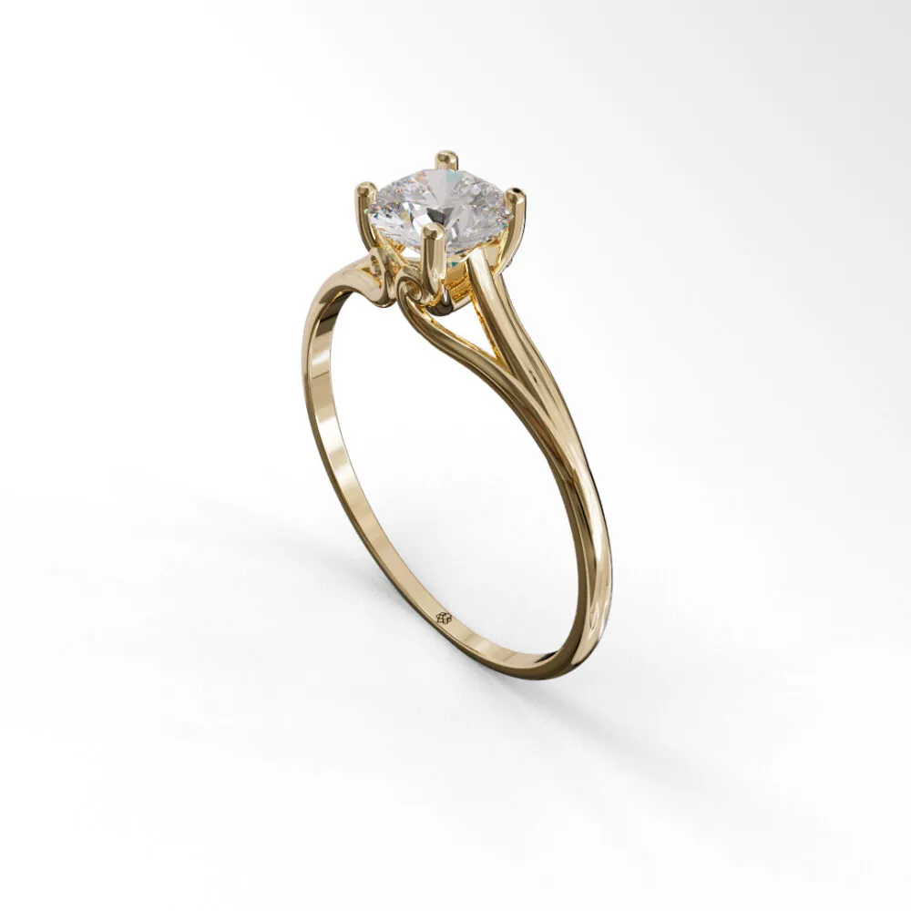 Anel em Ouro 18K Marselha - Imagem 1